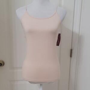 Merona Size M "Mochaccino" Color (light Beige/Nude) Adjustable Strap Tank Top